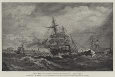 The Anglo American Yacht Race round the Isle of Wight, August 22nd 1851-Oswald Walters Brierly-Framed Giclee Print