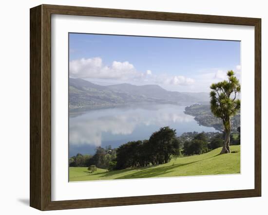 Otago Harbour, Otago Peninsula, Otago, South Island, New Zealand, Pacific-Michael Snell-Framed Photographic Print