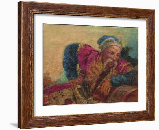 Otaman Ivan Sirko, 1889-Ilya Yefimovich Repin-Framed Giclee Print