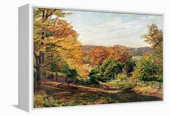 Otford Church-Samuel Palmer-Framed Premier Image Canvas