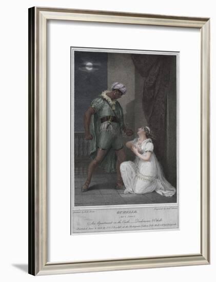 'Othello. Act 4. Scene 2. An Apartment in the Castle. Desdemona & Othello', 1801-Andrew Michel-Framed Giclee Print