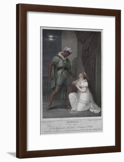 'Othello. Act 4. Scene 2. An Apartment in the Castle. Desdemona & Othello', 1801-Andrew Michel-Framed Giclee Print