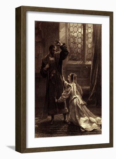 Othello by William Shakespeare-Frank Dicksee-Framed Giclee Print