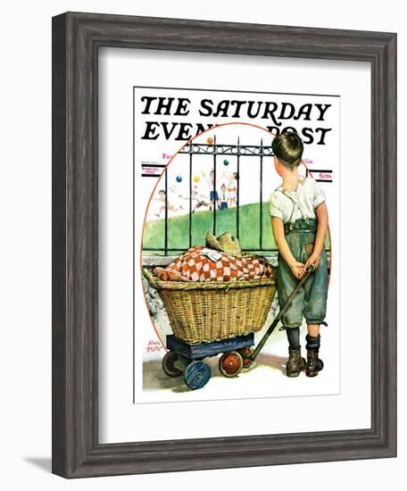 "Other Half, Two," Saturday Evening Post Cover, September 26, 1931-Alan Foster-Framed Giclee Print