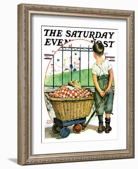 "Other Half, Two," Saturday Evening Post Cover, September 26, 1931-Alan Foster-Framed Giclee Print
