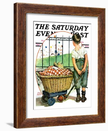 "Other Half, Two," Saturday Evening Post Cover, September 26, 1931-Alan Foster-Framed Giclee Print