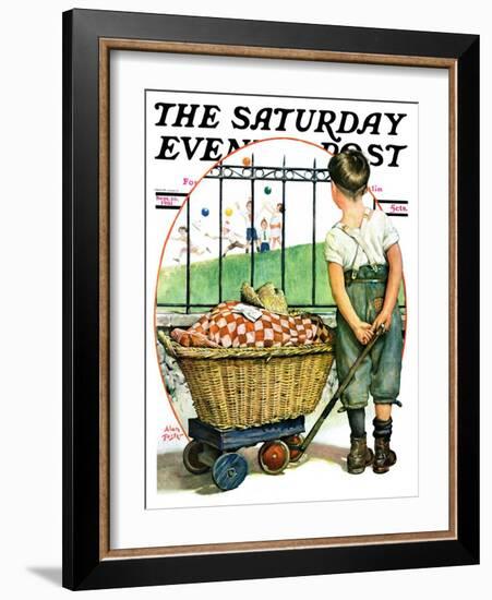 "Other Half, Two," Saturday Evening Post Cover, September 26, 1931-Alan Foster-Framed Giclee Print