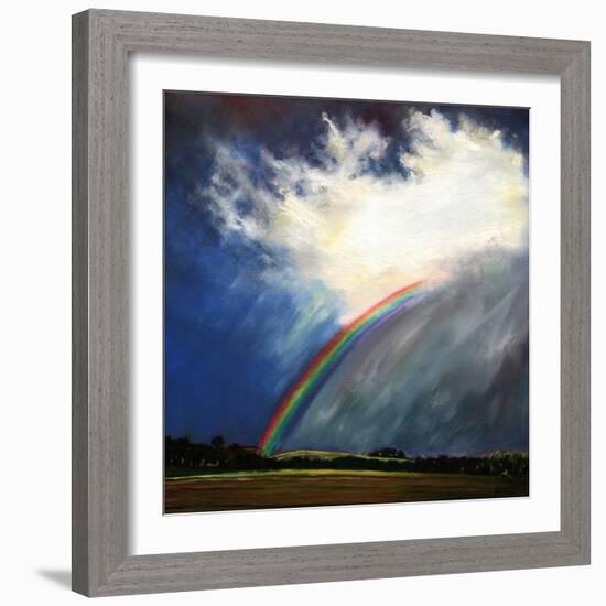 Other side of the rainbow, 2014,-Helen White-Framed Giclee Print