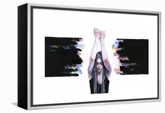 Others Voices-Agnes Cecile-Framed Stretched Canvas