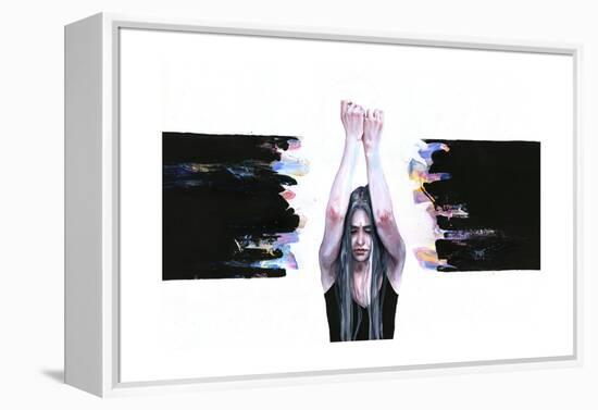 Others Voices-Agnes Cecile-Framed Stretched Canvas