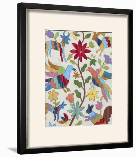 Otomi Embroidery I-Chariklia Zarris-Framed Photographic Print