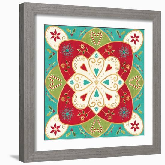 Otomi Holiday XI-Veronique Charron-Framed Art Print