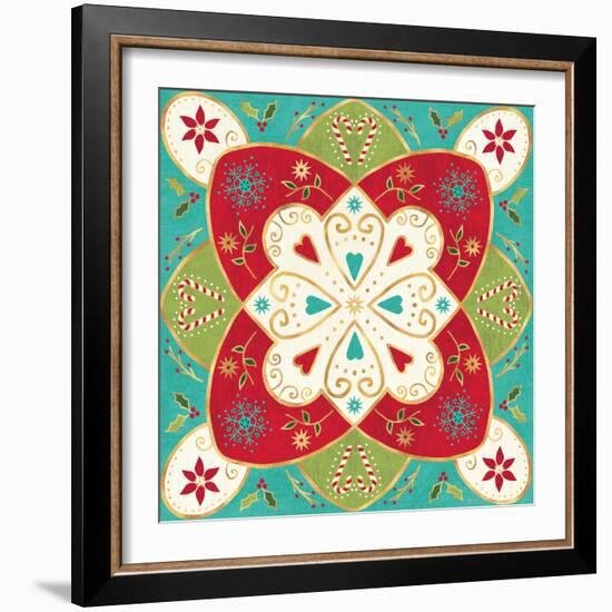 Otomi Holiday XI-Veronique Charron-Framed Art Print