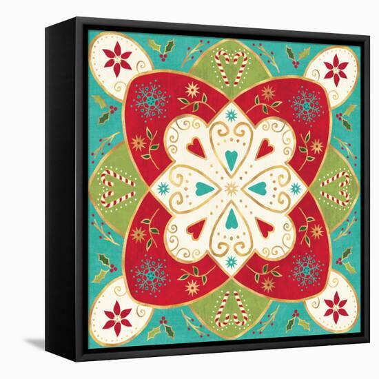 Otomi Holiday XI-Veronique Charron-Framed Stretched Canvas