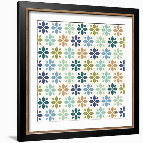 Otomi Lake Step 06A-Veronique Charron-Framed Art Print