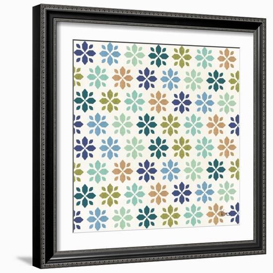 Otomi Lake Step 06A-Veronique Charron-Framed Art Print