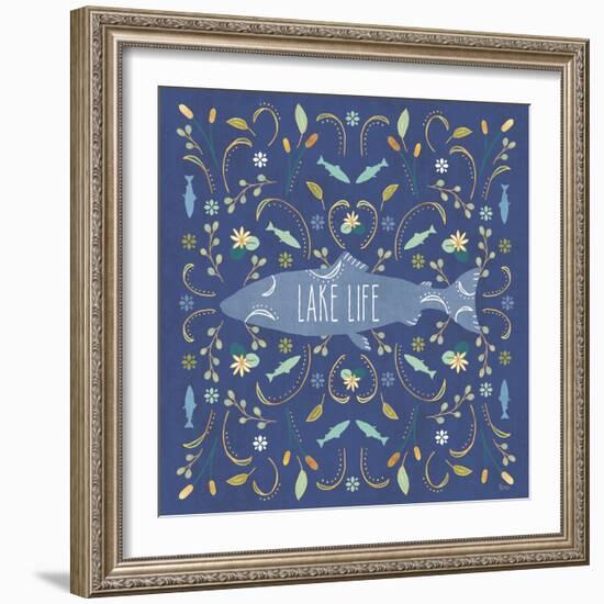 Otomi Lake V Dark-Veronique Charron-Framed Art Print