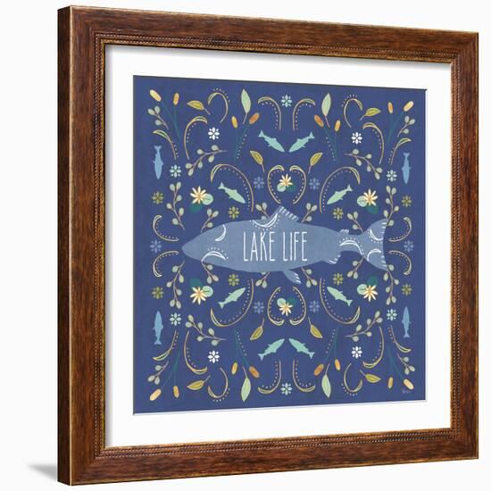 Otomi Lake V Dark-Veronique Charron-Framed Art Print