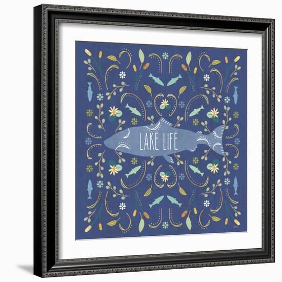 Otomi Lake V Dark-Veronique Charron-Framed Art Print