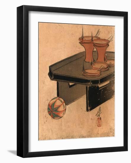 Otomyo-Shibata Zeshin-Framed Giclee Print