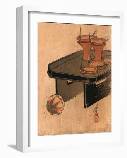 Otomyo-Shibata Zeshin-Framed Giclee Print