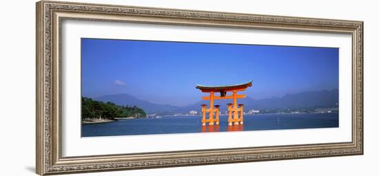 Otorii (Grand Gate) of Itsukushima Shrine Miyajima Hiroshima Japan-null-Framed Photographic Print