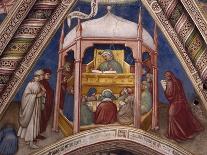 Pastors, Detail from Fresco Cycle Stories of Virgin-Ottaviano Nelli-Framed Giclee Print