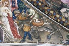 Augustine Returning to Carthage, Saint's Death, Scene from Life of Saint Augustine, 1420-1425-Ottaviano Nelli-Framed Giclee Print