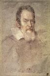 Portrait of Galileo Galilei (1564-1642) Astronomer and Physicist-Ottavio Mario Leoni-Framed Giclee Print