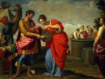 Rebecca and Eliezer at the Well, circa 1626-27-Ottavio Vannini-Giclee Print