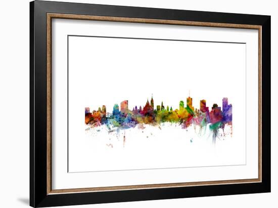 Ottawa Canada Skyline-Michael Tompsett-Framed Art Print