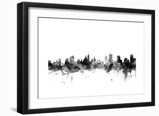 Ottawa Canada Skyline-Michael Tompsett-Framed Art Print