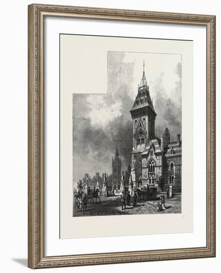 Ottawa, Tower of Eastern Block, Departmental Buildings, Canada, Nineteenth Century-null-Framed Giclee Print