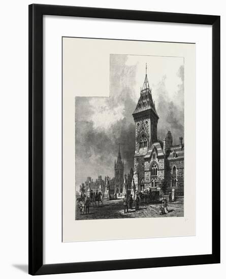 Ottawa, Tower of Eastern Block, Departmental Buildings, Canada, Nineteenth Century-null-Framed Giclee Print