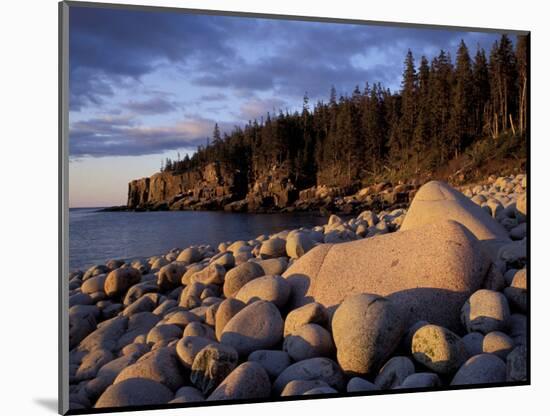 Otter Cliffs Fom Monument Cove, Maine, USA-Jerry & Marcy Monkman-Mounted Photographic Print