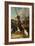 Otter Hounds by a Bridge - Tired Out, 1881-John Emms-Framed Giclee Print