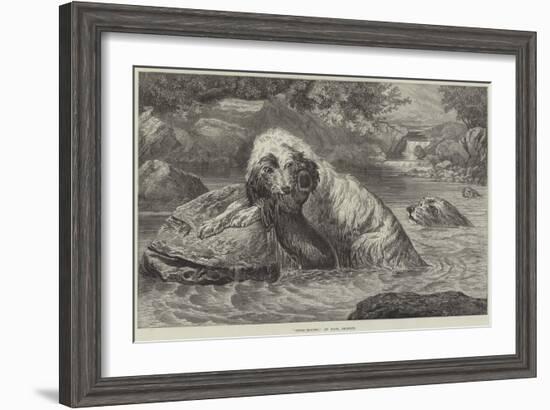 Otter-Hounds-Basil Bradley-Framed Giclee Print