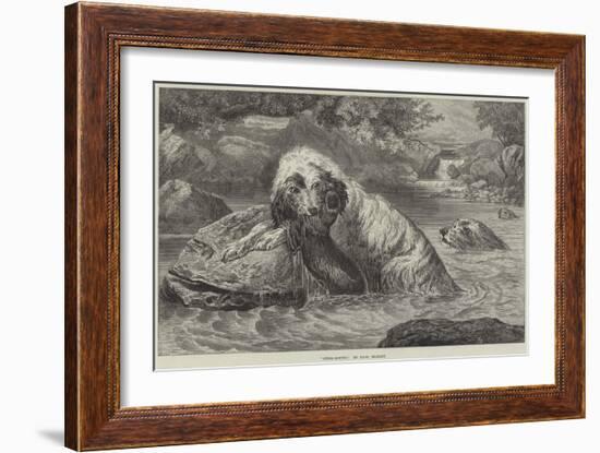 Otter-Hounds-Basil Bradley-Framed Giclee Print