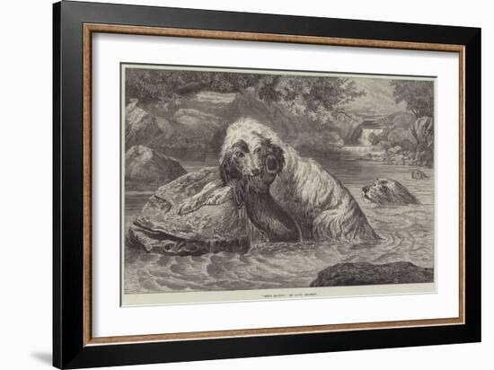 Otter-Hounds-Basil Bradley-Framed Giclee Print