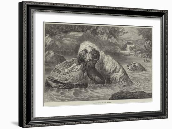 Otter-Hounds-Basil Bradley-Framed Giclee Print