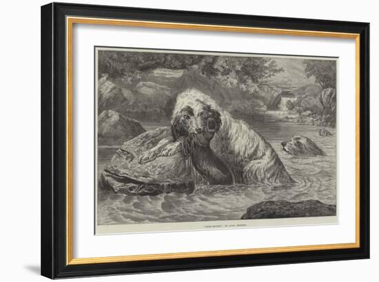 Otter-Hounds-Basil Bradley-Framed Giclee Print