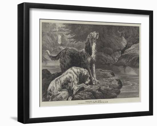 Otter-Hounds-Basil Bradley-Framed Giclee Print