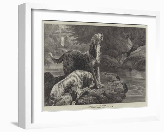 Otter-Hounds-Basil Bradley-Framed Giclee Print