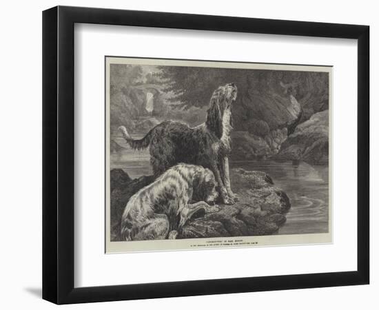 Otter-Hounds-Basil Bradley-Framed Giclee Print