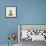 Otter on Cream-Wild Apple Portfolio-Framed Art Print displayed on a wall