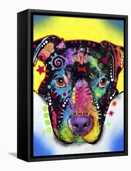 Otter Pitbull-Dean Russo-Framed Premier Image Canvas