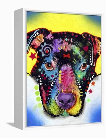 Otter Pitbull-Dean Russo-Framed Premier Image Canvas