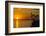 Otter Point at Sunset, Cape Maclear, Lake Malawi, Malawi, Africa-Michael Runkel-Framed Photographic Print