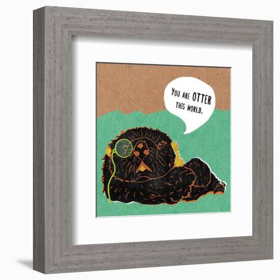 Otter-Abigail Gartland-Framed Art Print