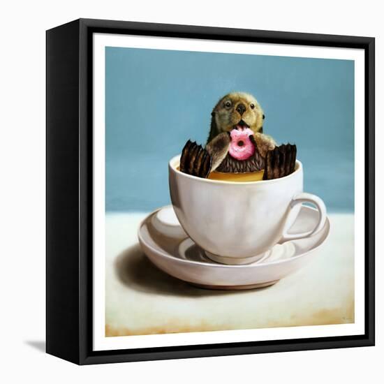 Otterly Delicious-Lucia Heffernan-Framed Stretched Canvas